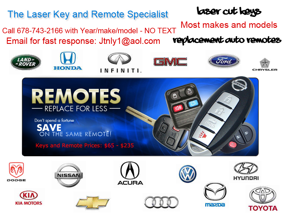 car Keys and Remotes